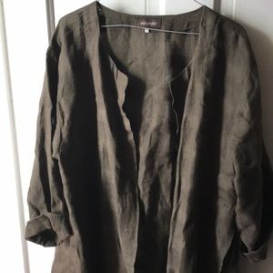 Eskandar long light jacket